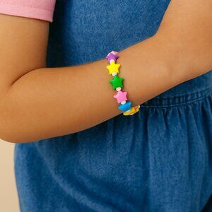 Colorful Handcrafted Childs Y2K 5.5" W 2" Chain Extender Grow With Her B…